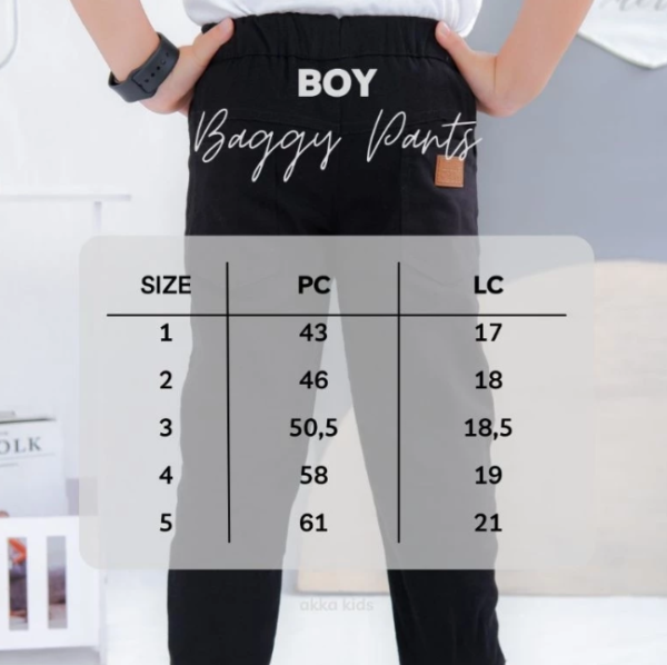 BAGGY PANTS | Celana Baggy Anak | Celana Cargo Anak | Akka Kids