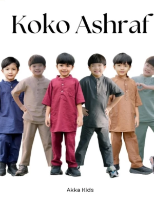 KOKO ASHRAF | Setelan Koko | Koko Set | Setelan anak muslim | Akka Kids