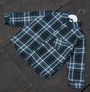 FLANEL SHIRT || Kemeja Flanel Lengan Panjang || Bayi & Anak || by Akka Kids