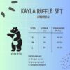 Kayla ruffle tee | Atasan anak perempuan | Baju anak perempuan | akka kids