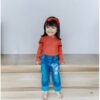 Kayla ruffle tee | Atasan anak perempuan | Baju anak perempuan | akka kids