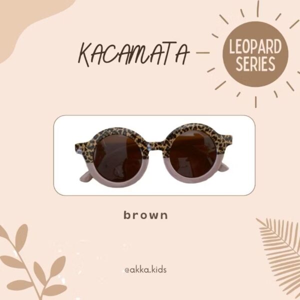 Kacamata Anak dan Bayi (unisex) || LEOPARD SERIES || by AKKA KIDS